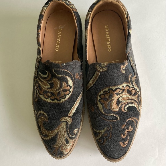 Brantano Brown Tan Velvet Sneakers size 7 - Picture 6 of 13